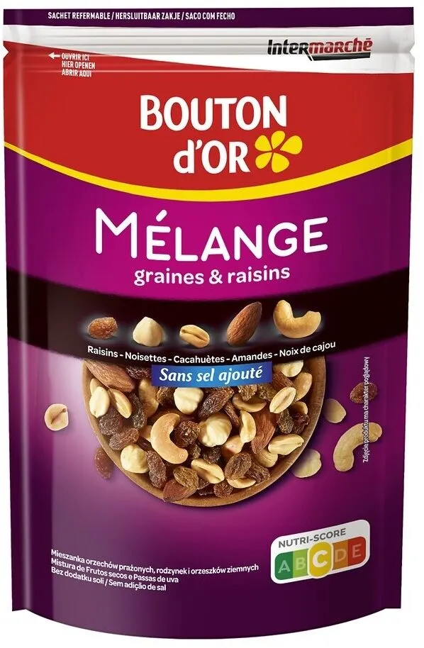 Mélange graines & raisins