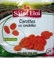 Carottes en rondelles surgelées