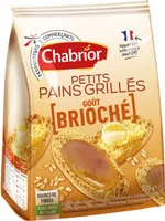 Petits pains grillés goût brioché
