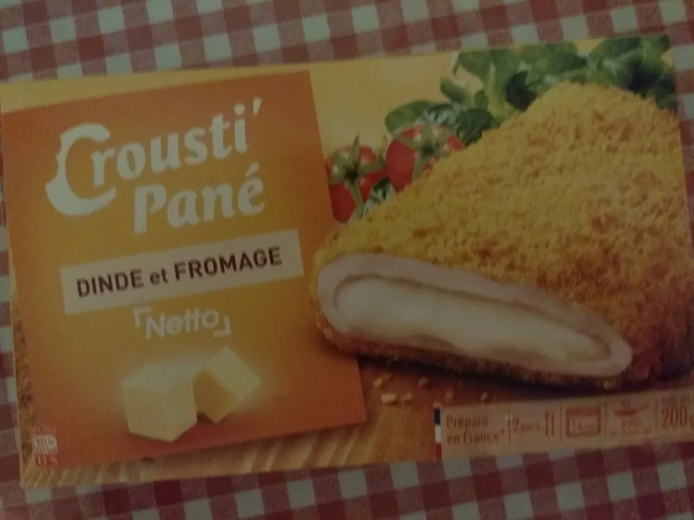 Crousti pané Fromage et dinde