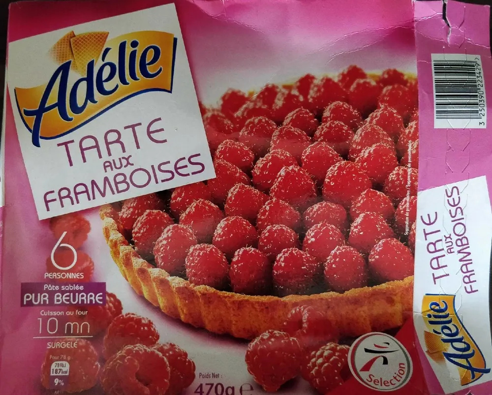 Tarte aux framboises
