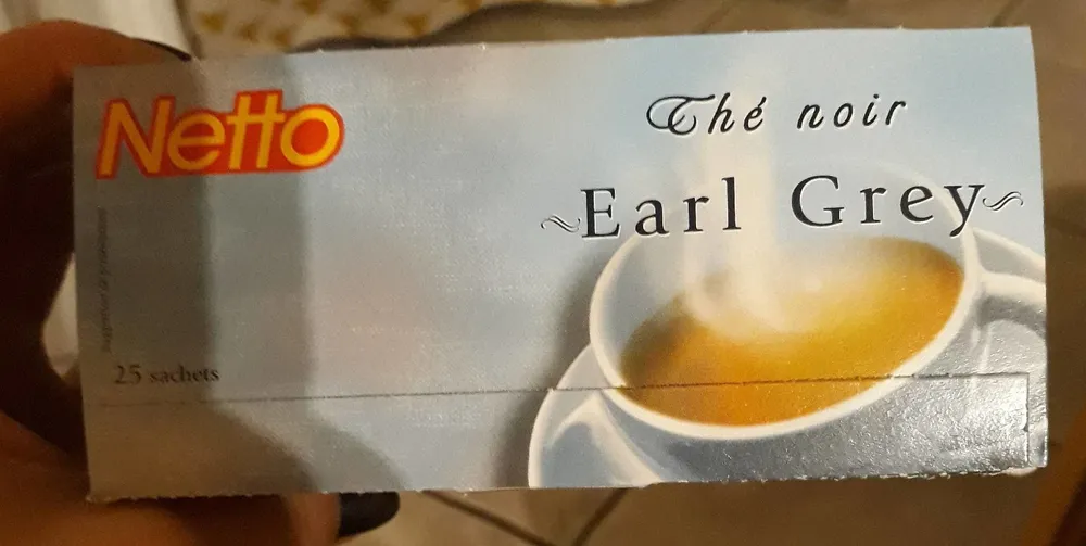 Thé noir Earl Grey