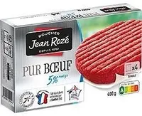 Steak haché 5% jean rozé 400g vbf