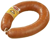 Saucisson cuit a l'ail fume courbe 750g trad