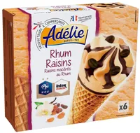 Rhum raisins macérés au rhum x6