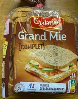 Pain de mie Grand Mie complet