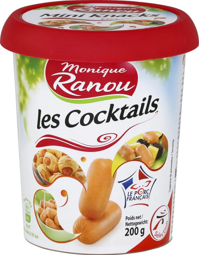Saucisses cocktail bol 200g