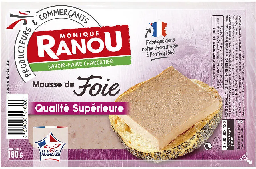 Mousse de foie 180g