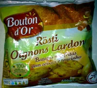 Rösti oignons lardons