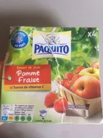 Dessert de fruits pomme fraise 4x100g
