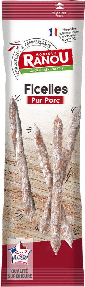 LS Saucisses sèches ficelles 3*50g