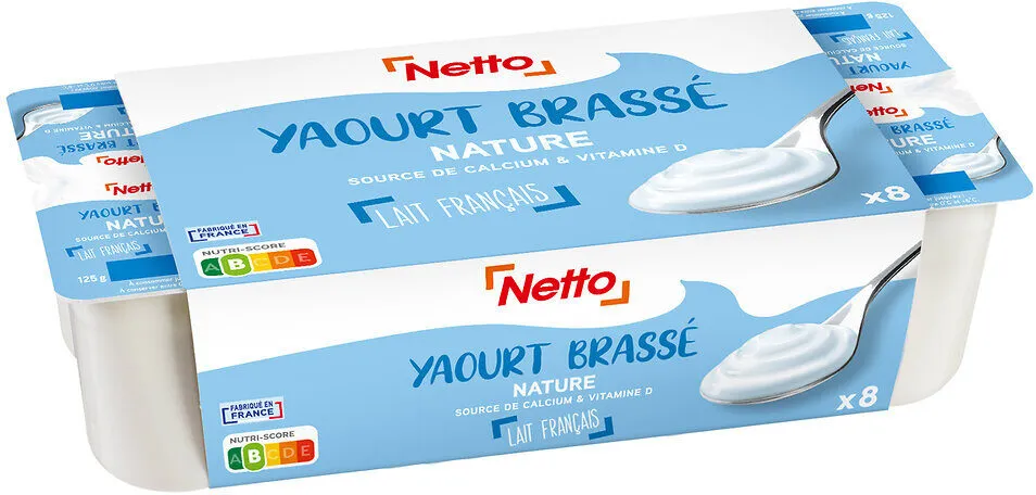 Yaourt brasse nature 8x125g