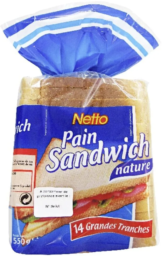 Sandwich nature 550g