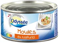 Moules au naturel 250g