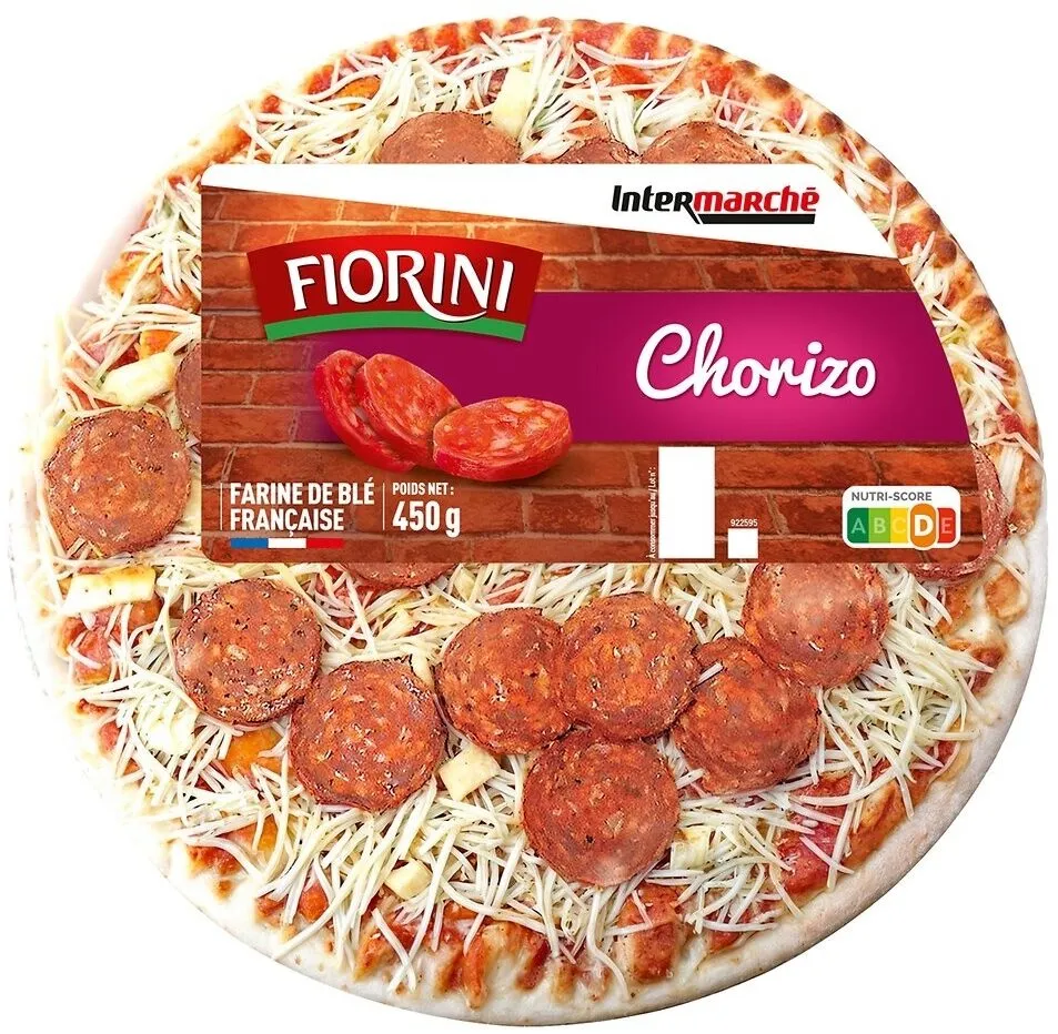 Pizza 450g - chorizo