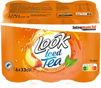 LOOK Thé pêche 6x33cl