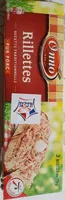 Rillettes pur porc - 3 x 75 g