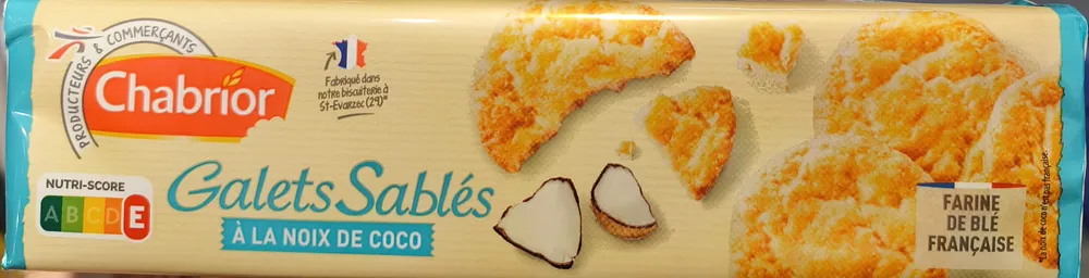 Galet sablés coco