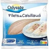 Filets de cabillaud msc 800g