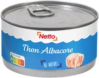 Thon albacore au naturel bloc 200g 140g (1/4)