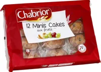 Mini cakes aux fruits x12