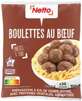 Boulettes au boeuf netto 900g vbf