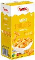 Mini-flûtes emmental 125g
