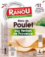Blanc de poulet sup herbes de provence 4t 120g