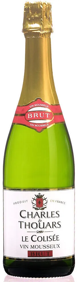 Vin mousseux blanc brut 75 cl