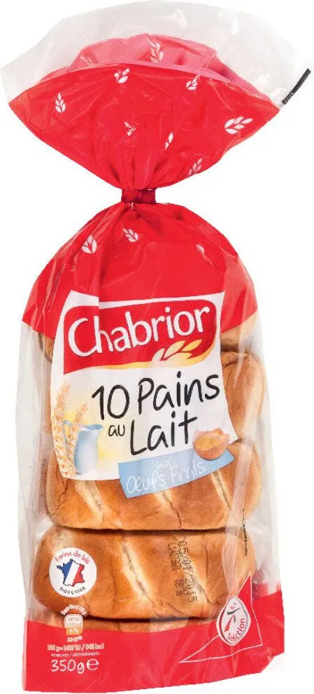 Pains au lait aux œufs frais