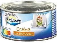 100% Morceaux de crabe 170g 121g
