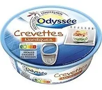Crevettes nordiques 165g 100g