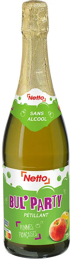 BUL'PARTY Jus de pomme gazéifié 75cl