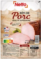 Roti de porc 5t 150g