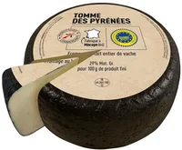 Tomme des pyrenees igp coupe