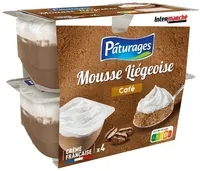 Mousse liegeoise cafe 4x80g