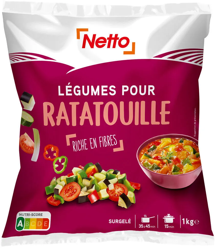Legumes pour ratatouille 1 kg