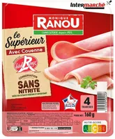 JAMBON SUP AC LABEL ROUGE 4T 160G CSN - massif TRAD (même cible)