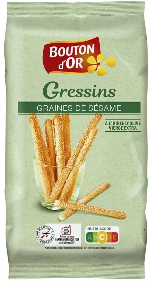 Gressins au sésame