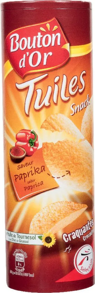 Tuiles saveur paprika
