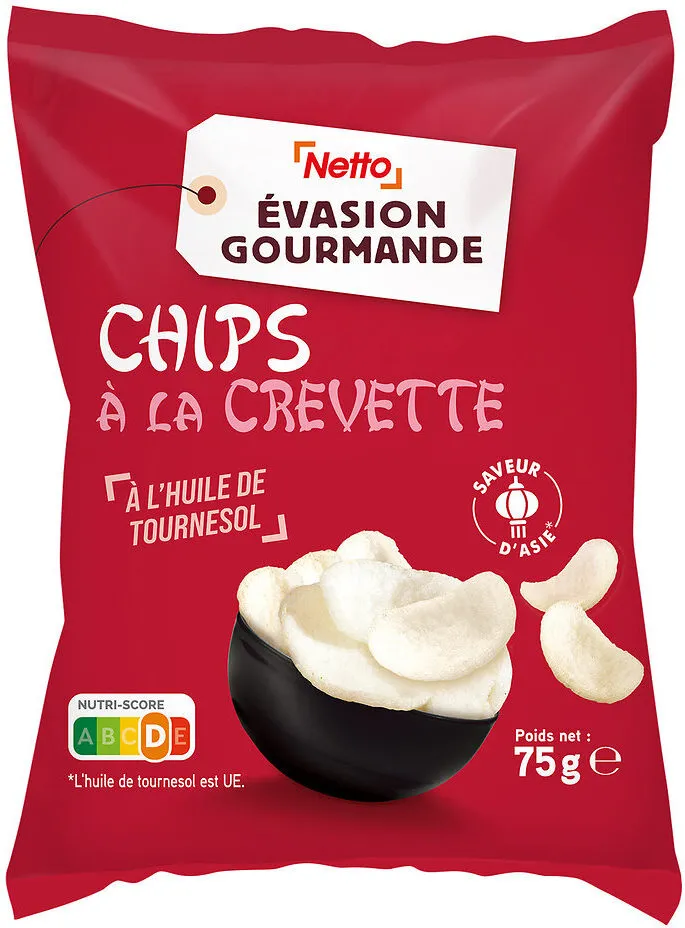 Chips à la crevette
