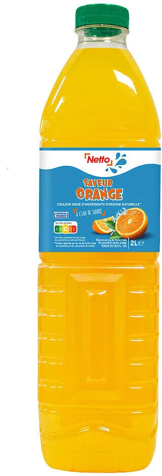 Netto BOISSON ORANGE PET 2L