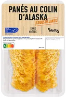 Pané au colin d'Alaska x2 - MSC - NETTO - 200g
