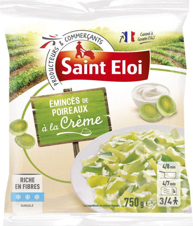 Emincés de poireaux à la crème