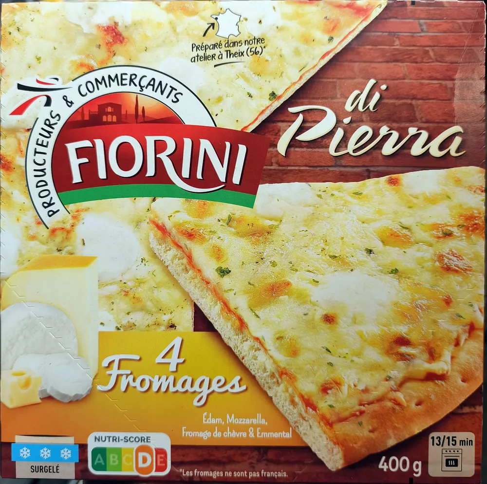 Pizza Di Pierra Fromages surgelée