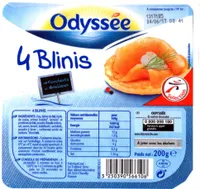 4 Blinis - Fondants et Moelleux
