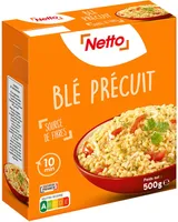 NETTO blé précuit étui 500 gr 10mn