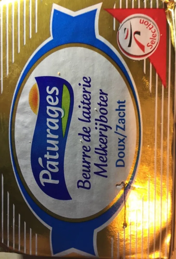 Pat beurre doux alu 250g
