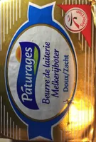 Pat beurre doux alu 250g