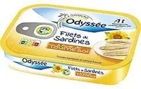 Filets de sardines à l'huile de tournesol 100g (1/7)